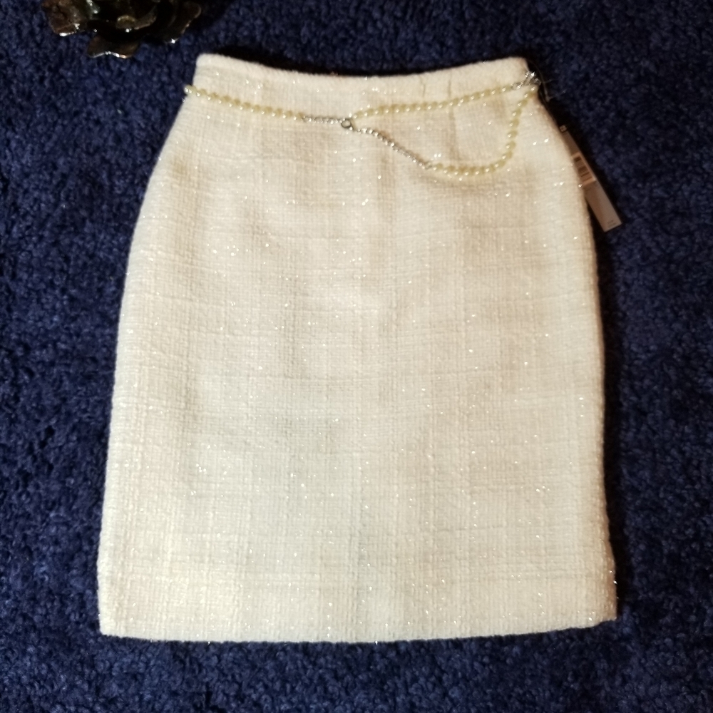 Brand New Never used Shimmery Tahari Pencil Skirt